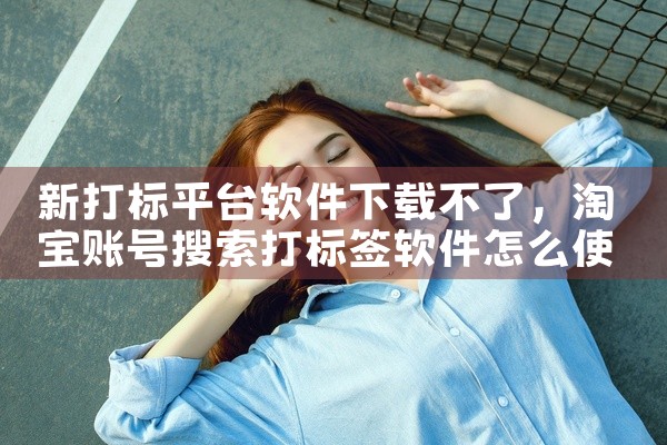 新打标平台软件下载不了